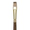 Winsor & Newton Monarch Mongoose Brush - Flat, Long Handle, Size 8